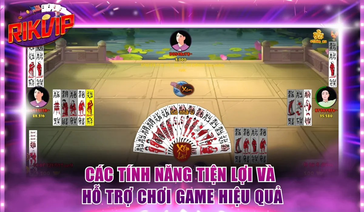 Các tính năng tiện lợi và hỗ trợ chơi game hiệu quả