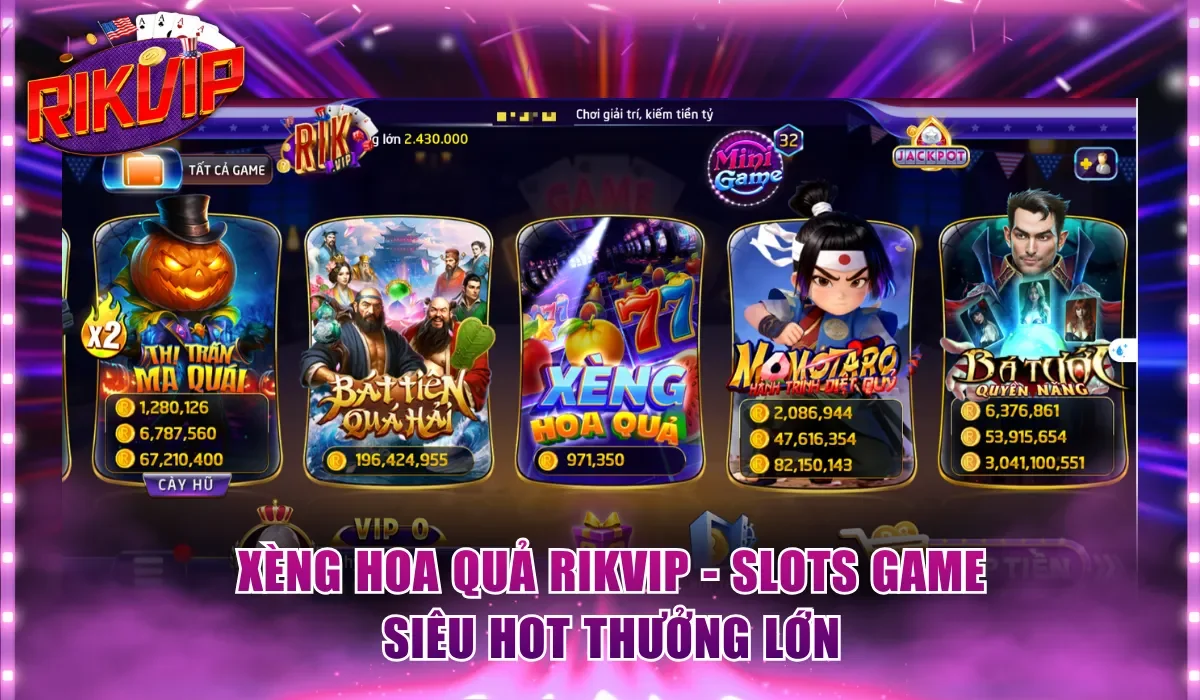 Xèng Hoa Quả Rikvip