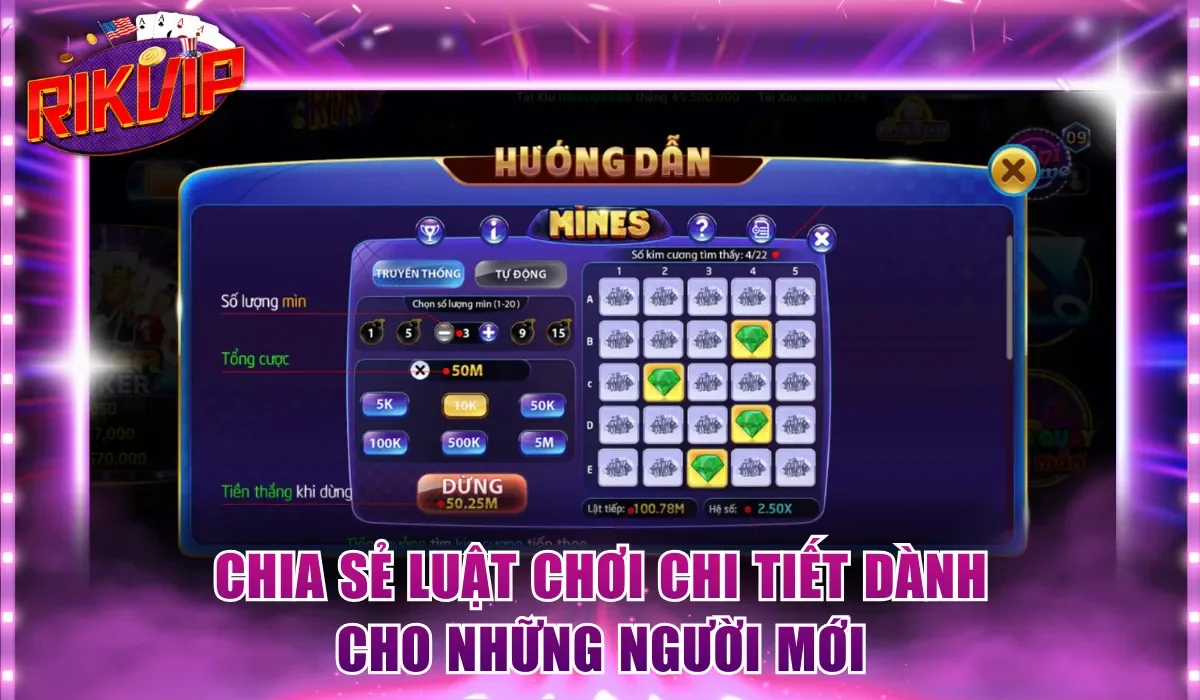Chia sẻ luật chơi chi tiết dành cho những người mới