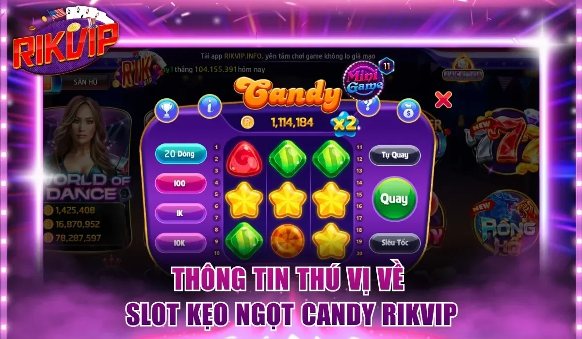 Khái quát thông tin cơ bản về Candy Rikvip