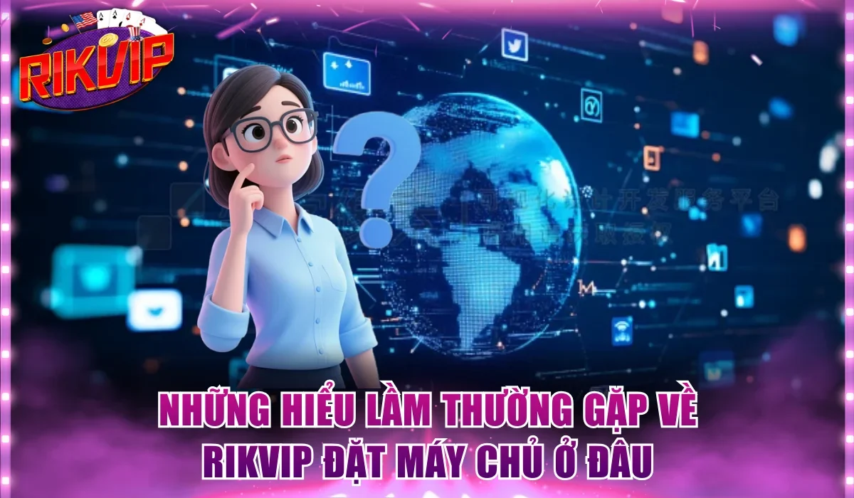 Những hiểu lầm thường gặp về Rikvip đặt máy chủ ở đâu